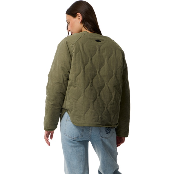 2026 Rip Curl Womens Bossa Nova Revo Jacket 047WJA - Military Green